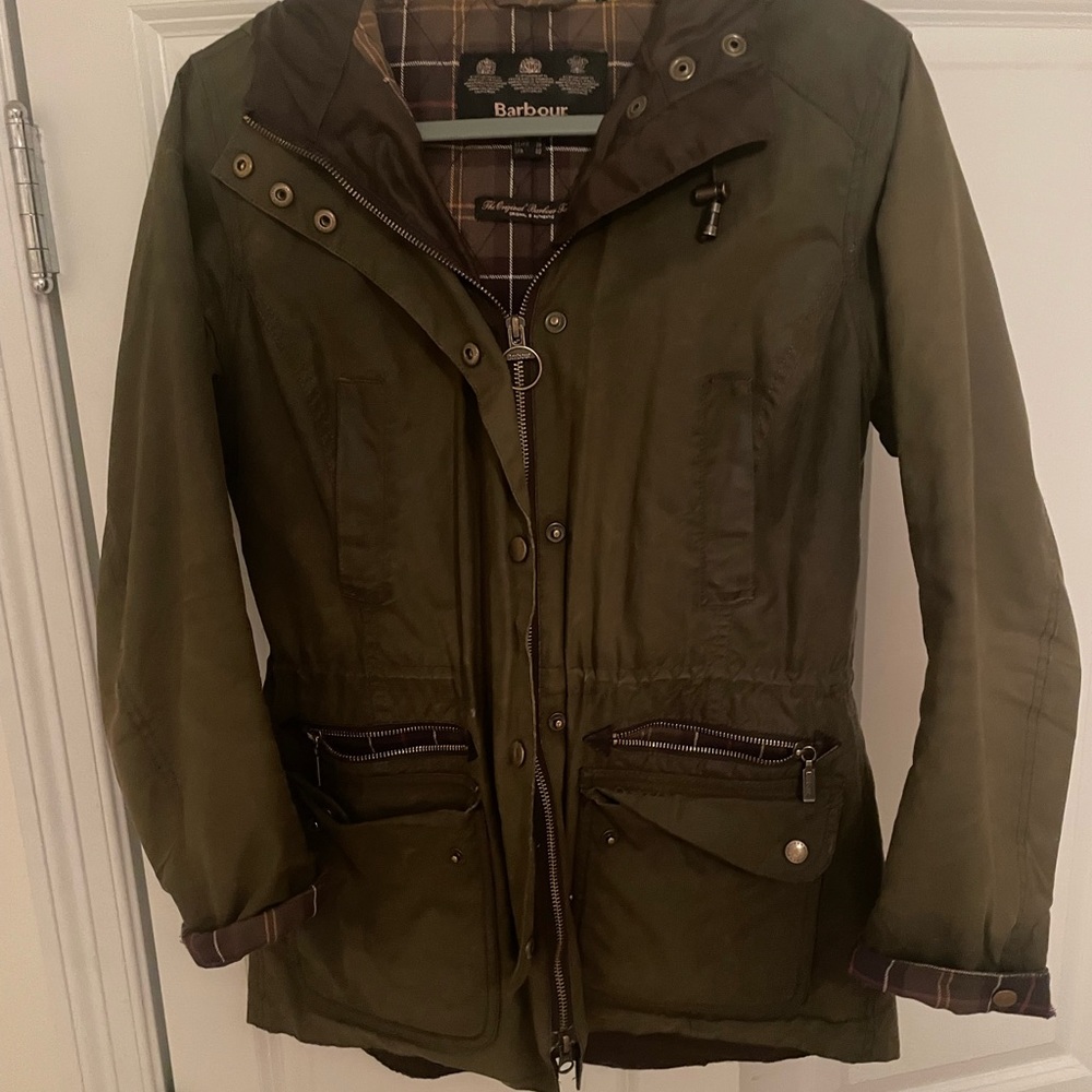 Barbour Wax Coated Women’s Jacket